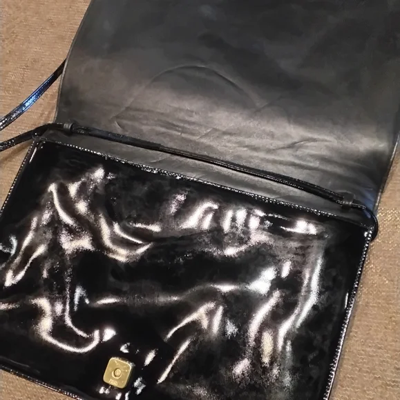 Vintage Fendi patent leather bag